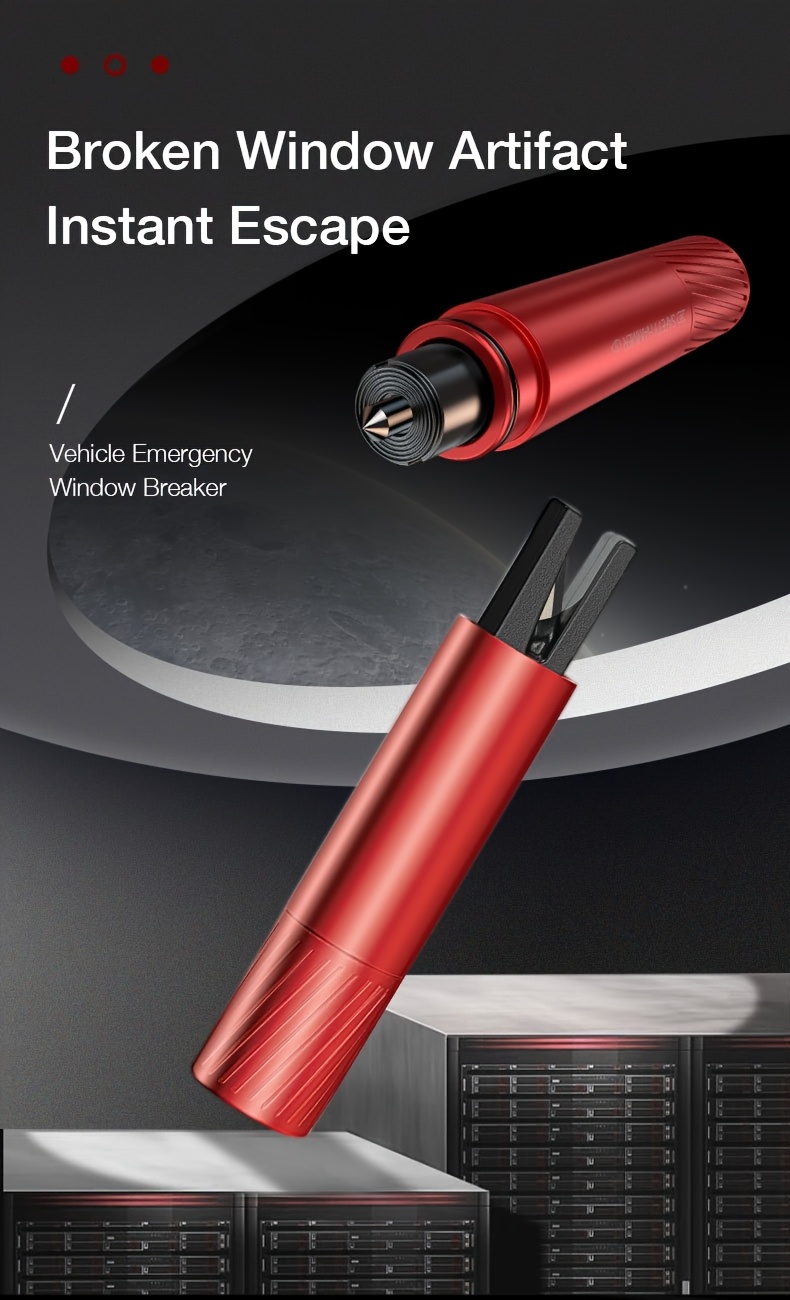 Seatbelt cutter feature