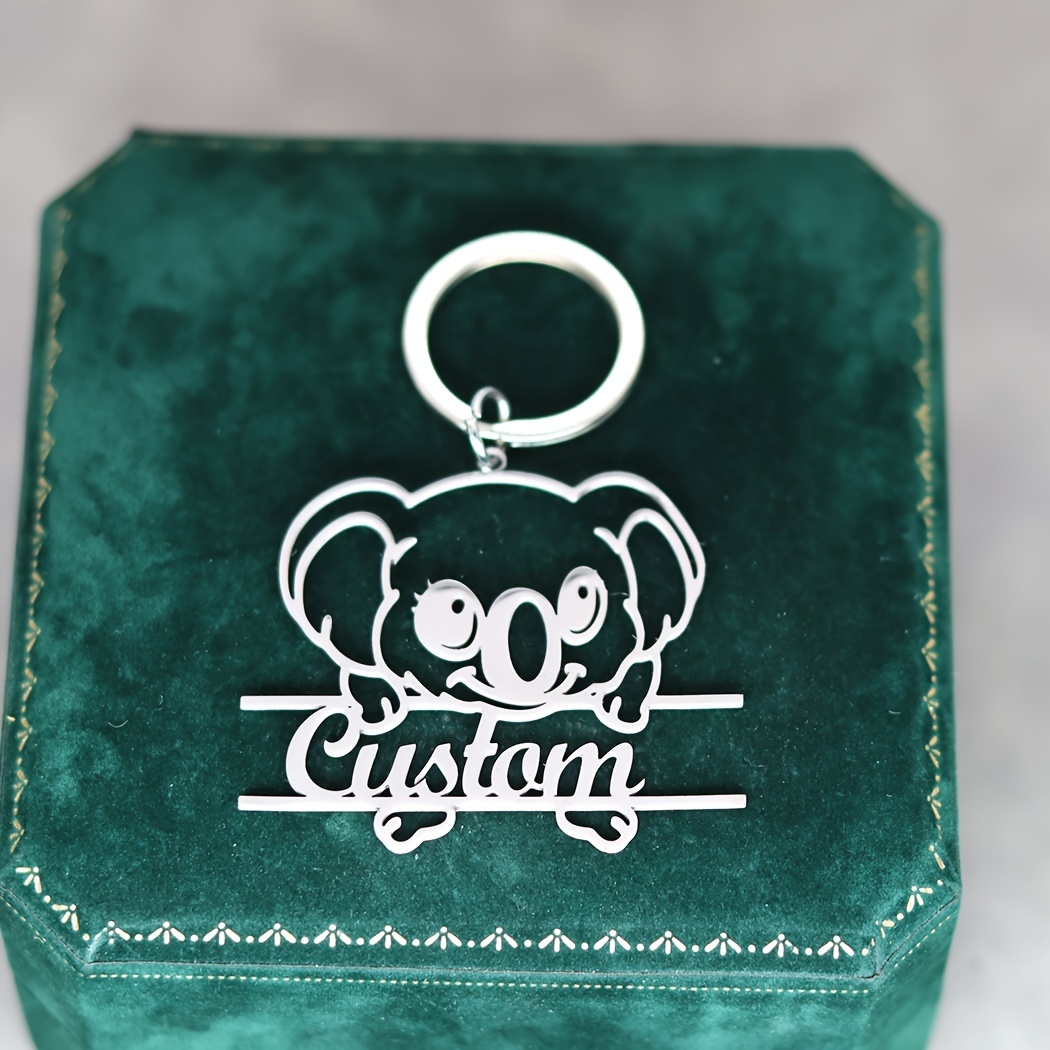 

Personalized Keychain - Steel Pendant Keychains - And - For 's Day Or