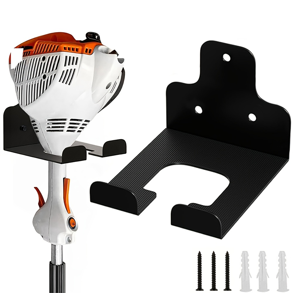 

Easy-install Heavy Duty Steel Hanger - Wall Mount Trimmer Rack For Garage, Garden Tool Organizer Hooks For Grass & Hedge