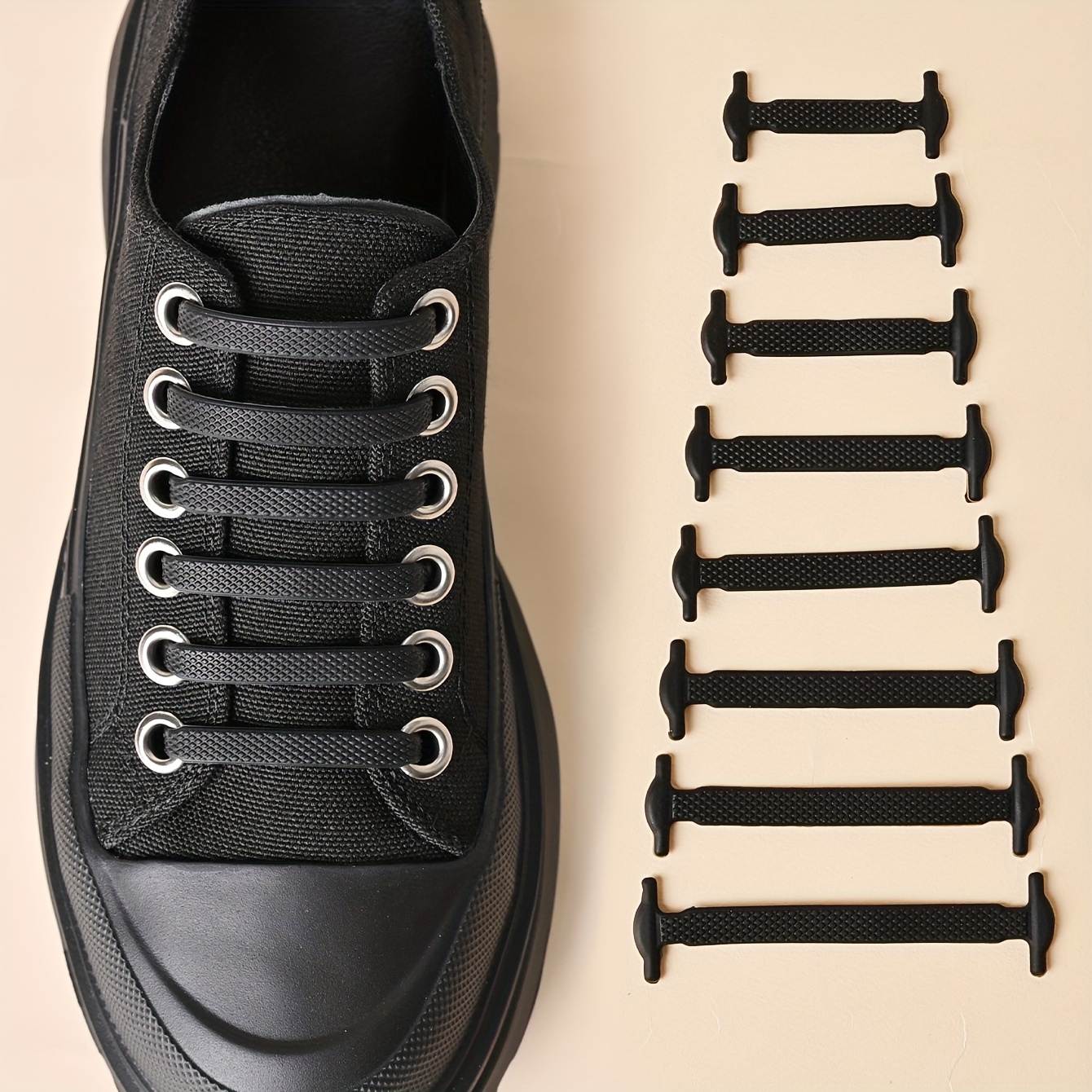 32 pack no tie elastic shoelaces suitable for sneakers and casual shoes durable comfortable and easy to   for daily wear in  