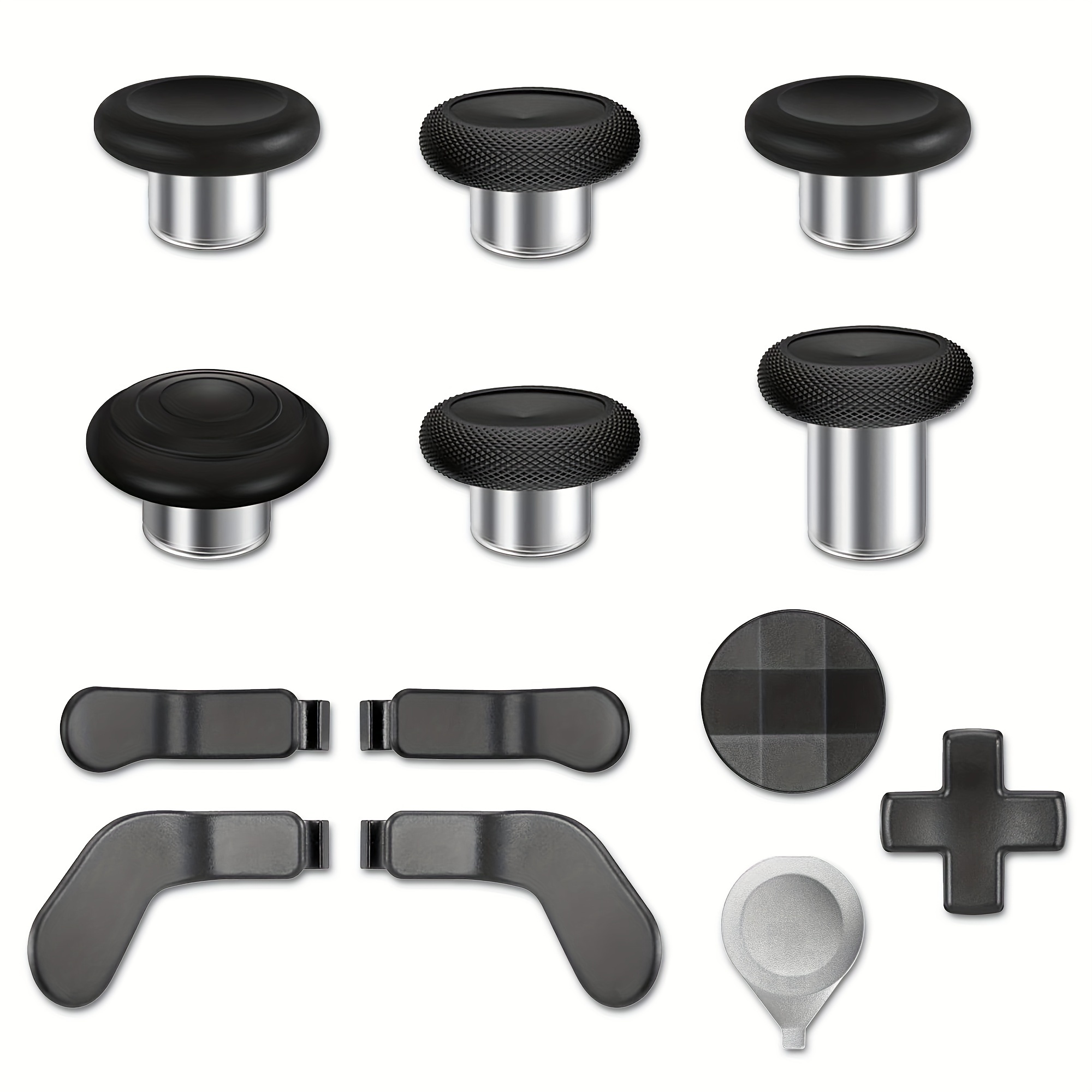 

Accessories Set For , 13-in-1 Replacement Paddles Thumbsticks Joystick Analog Sticks Parts Repair Kit Component Set With 2 D-pads, 1 Tool