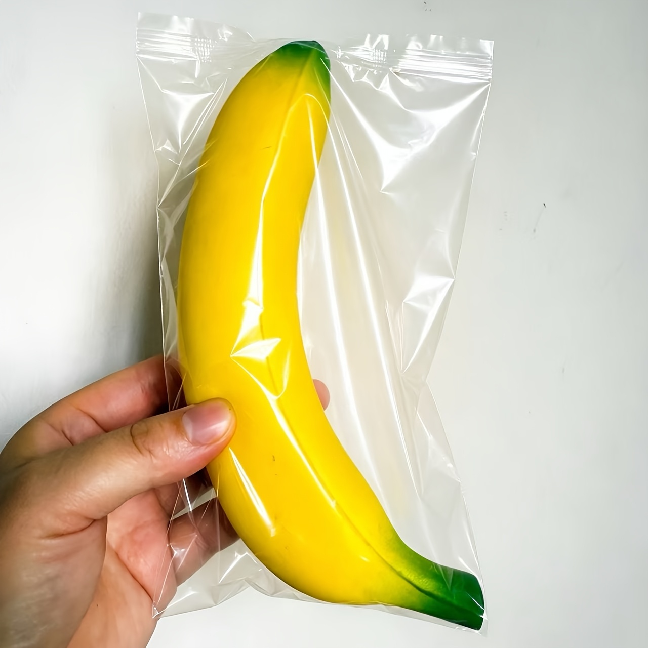 Image of 1pc Realistic Rebound Banana Squeeze Toy Sensory Soft Relax Toy Novelty Party Favors Christmas Gift Easter Gift Birthday Gift