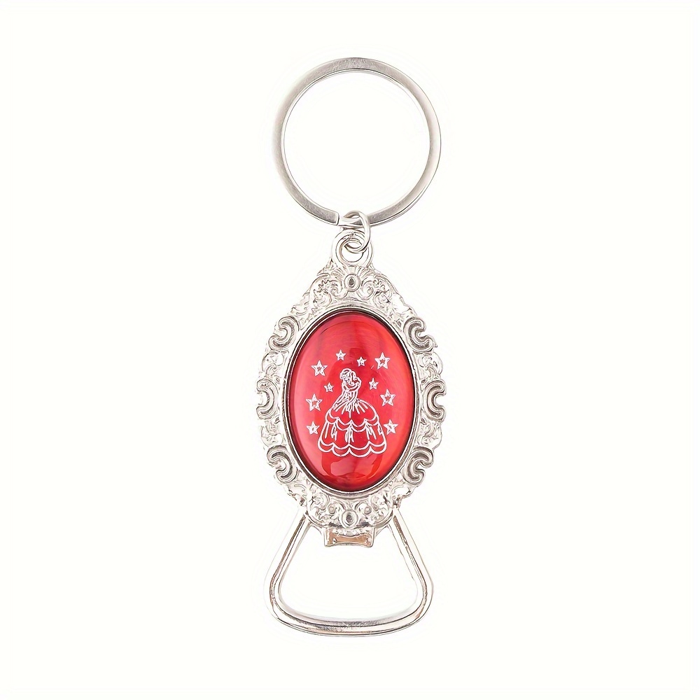 

Quinceañera Red Bottle Opener Keychain Recuerdos De Sweet 15 Birthday Party Favor