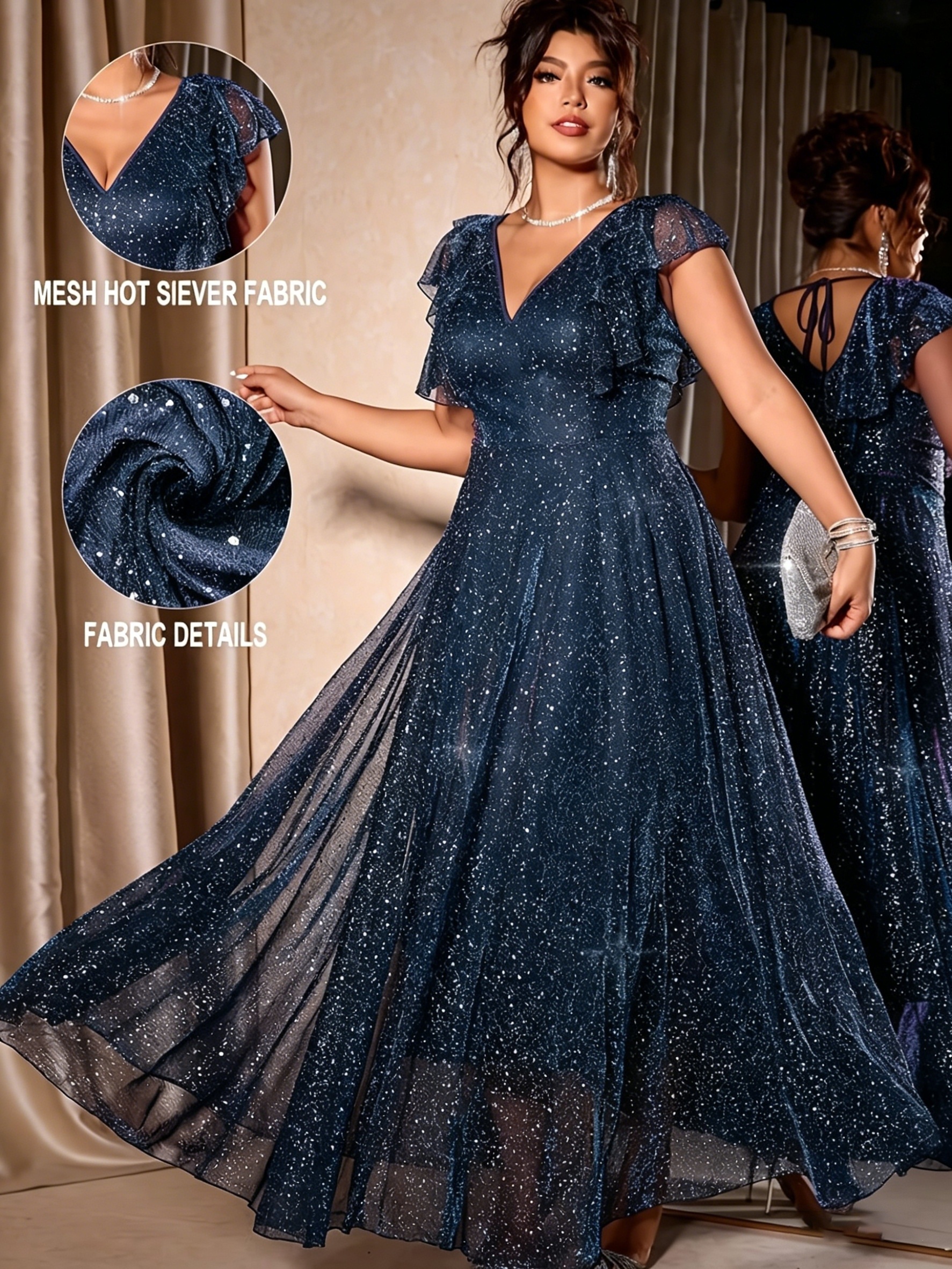 oversize fancy dress Plus Size Black Maxi Extravagant Formal Dress, Loose Oversized Dress, Curvy  Women Clothing, Comfortable Elegant Maxi Dress, Plus Size Outfit