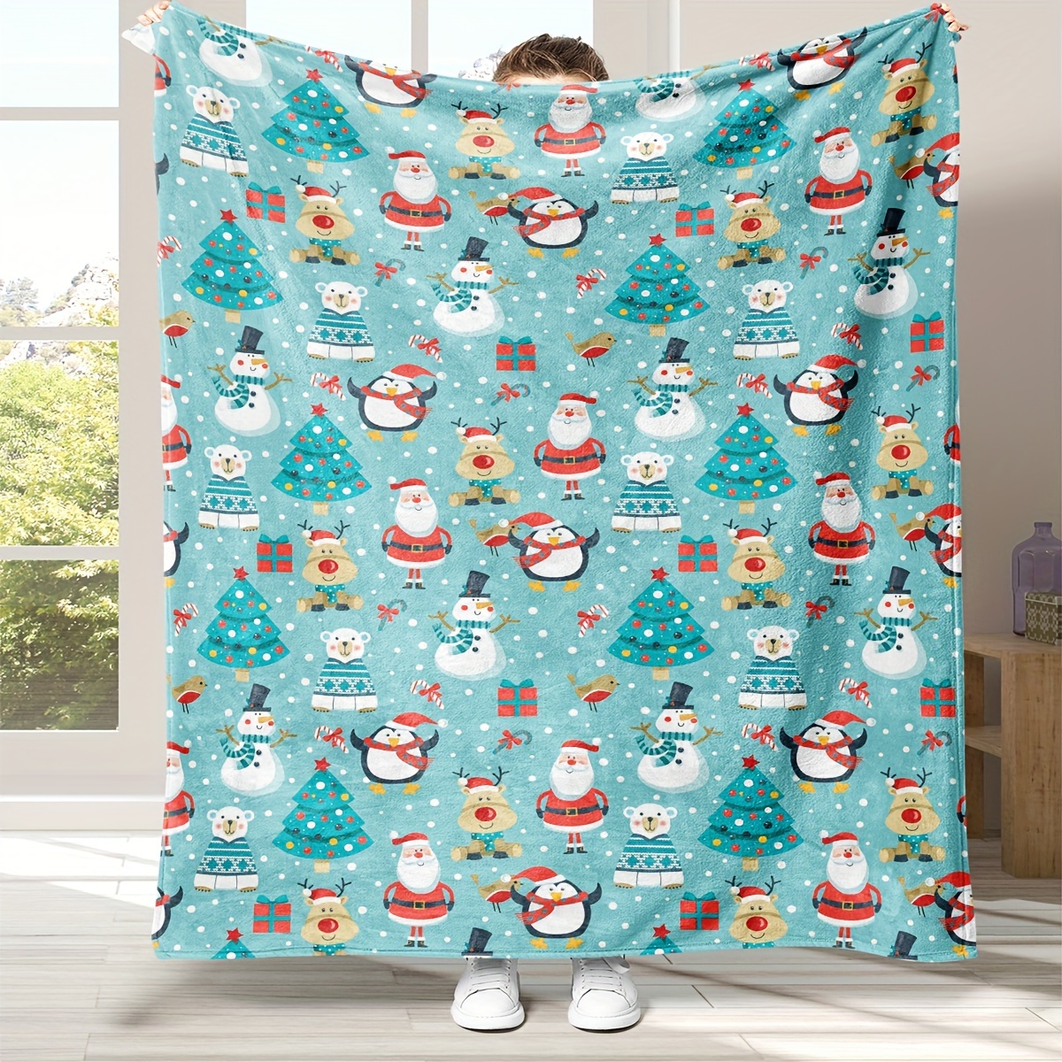 

Christmas 3d Printed Flannel Blanket - , & For Bed, Sofa, , & |