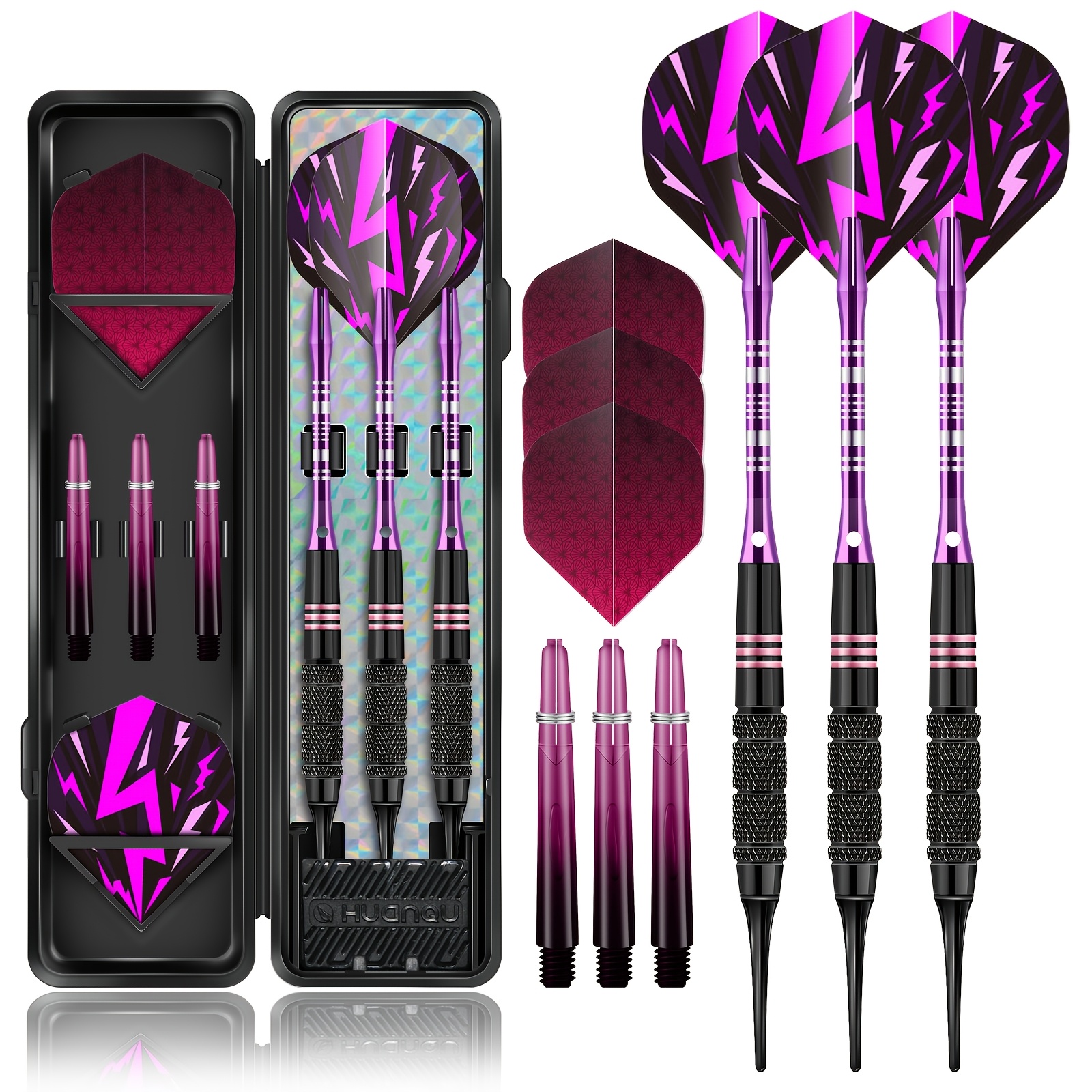 16G Safety Darts 3pcs Professional Dart Set with Extra Flights