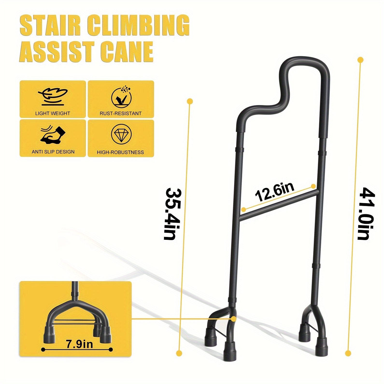 Stair Climbing Assist Cane Walk Stairs Elderly Stair Lift - Temu