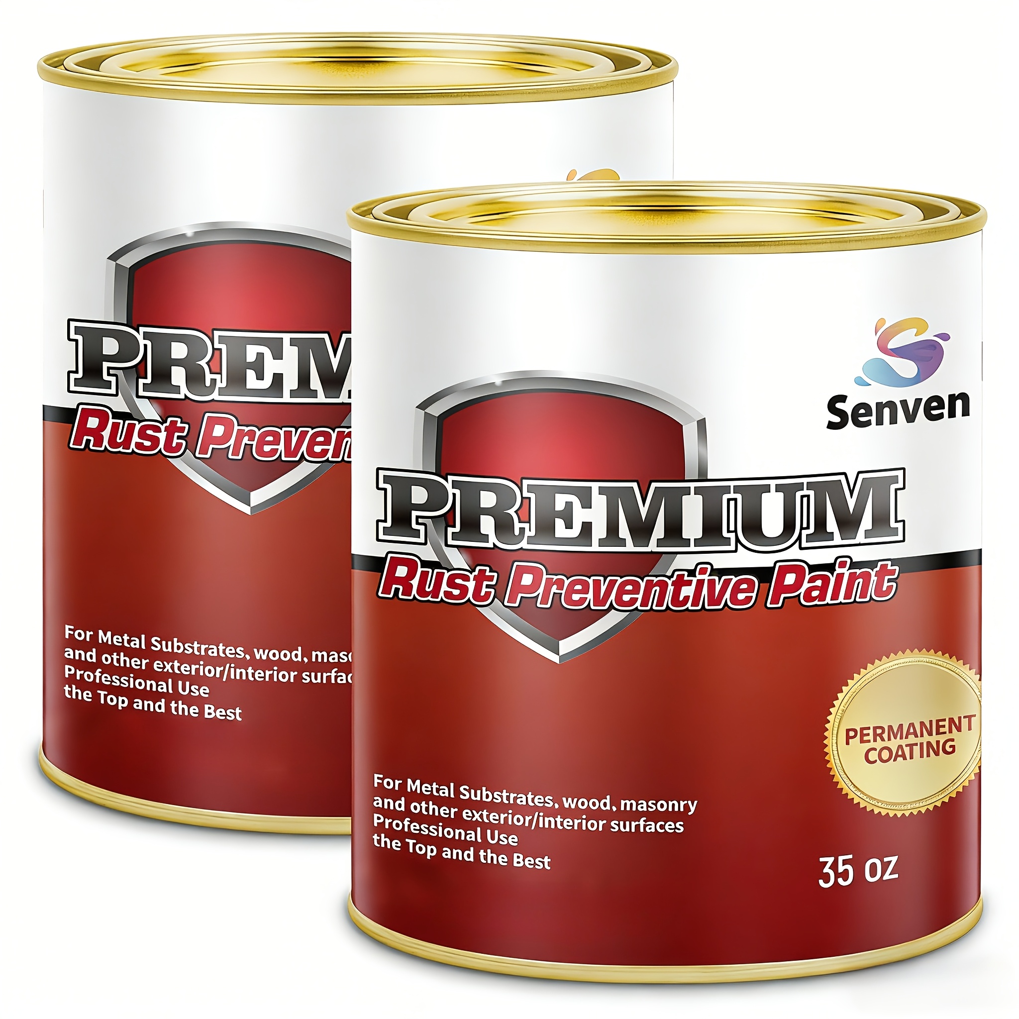 2kg/70oz Remove Rust And Permanently Rust Coating Anti-rust Automotive For Metal & Seal, Rust Converter Non-porous Protective Barrier Black Metallic Paint