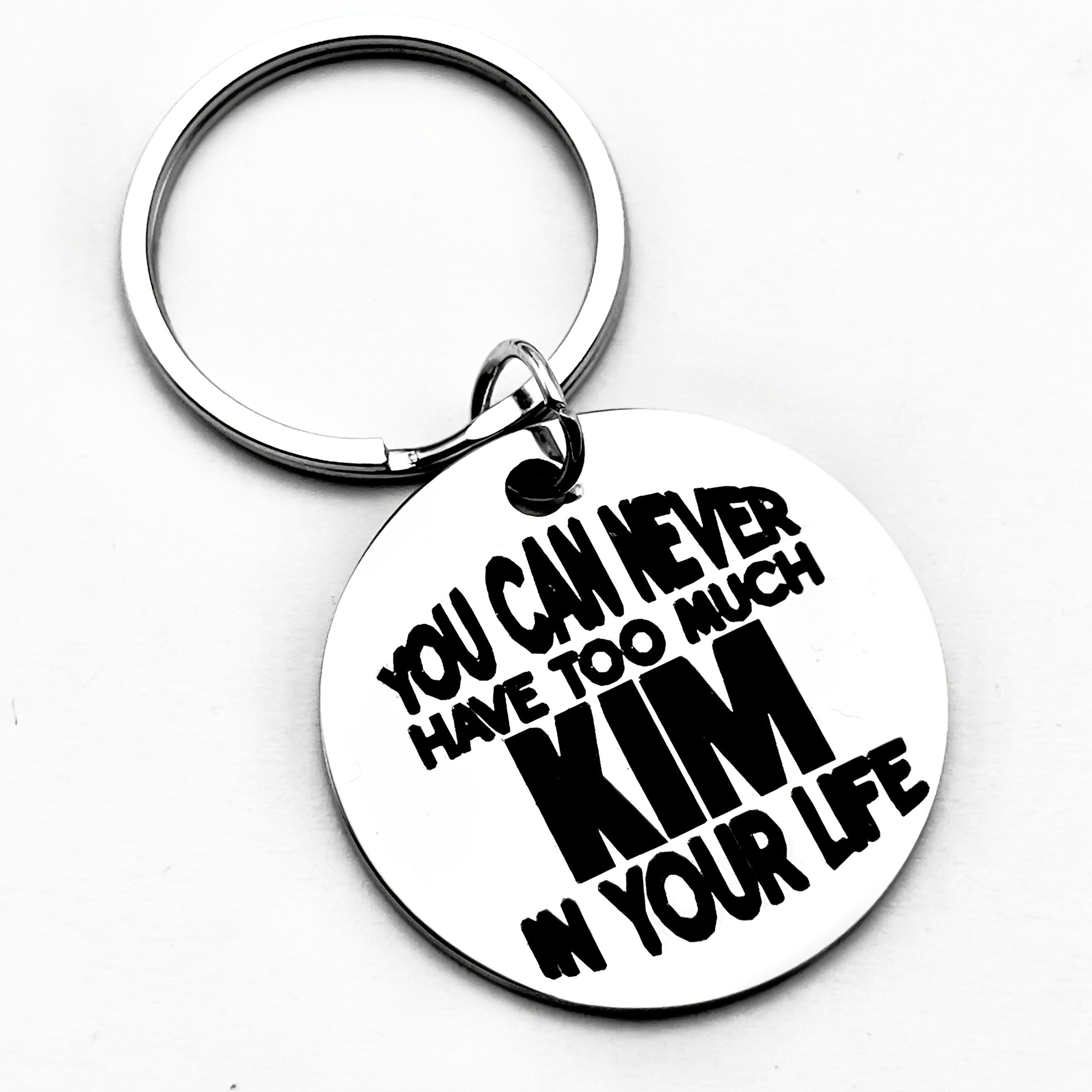 TEMU 1pc Stainless Steel Keychain With The ' Will Never Be Golden ' - A Gift For , A Friendship Gift