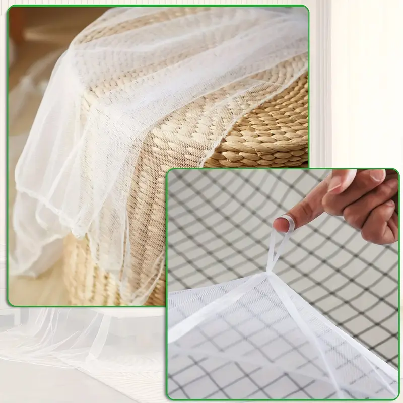 dome mosquito net bed canopy for room decor insect protection hanging canopy for no opening details 1