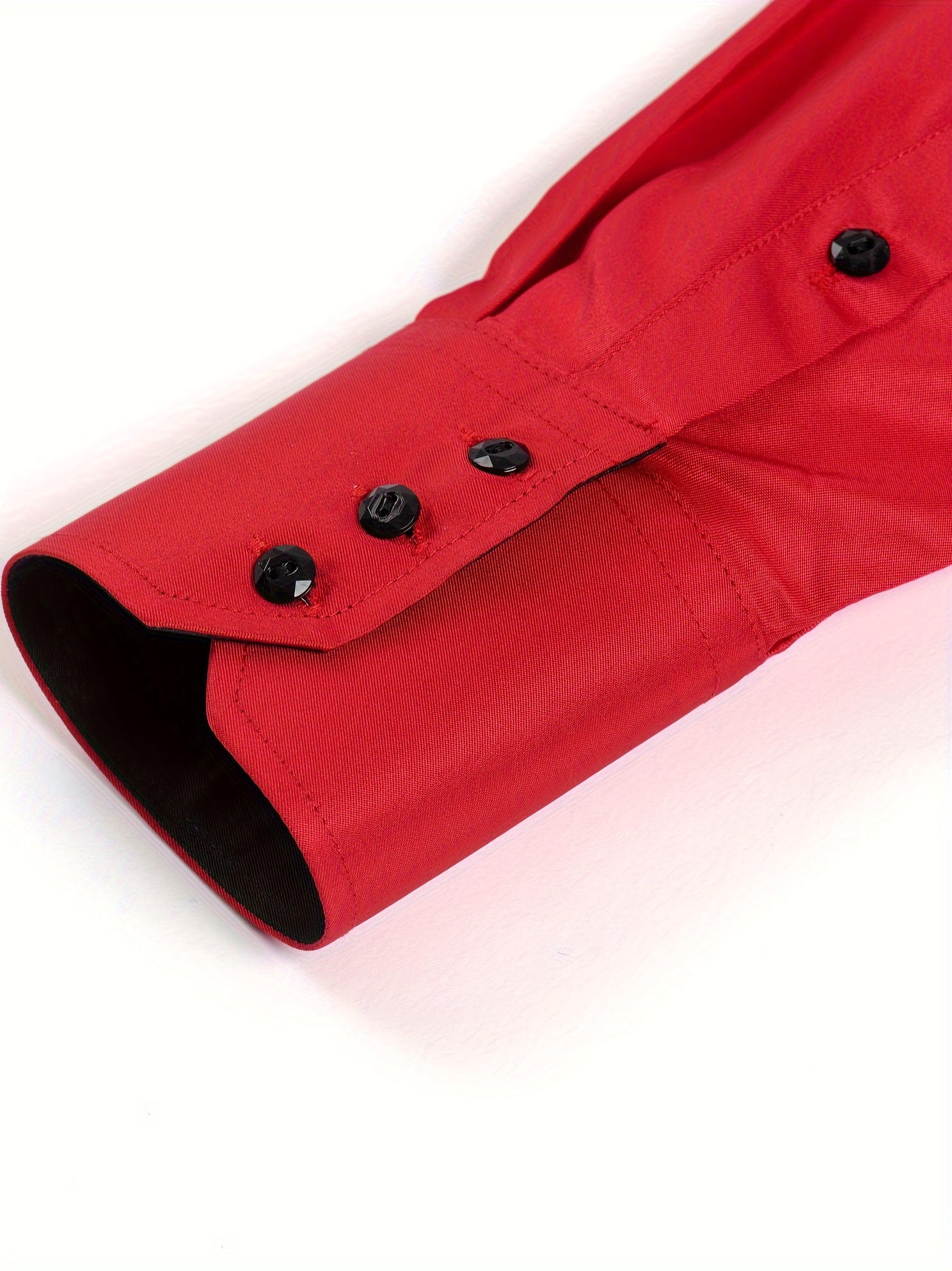 2 pc men s dress shirts solid accent diamond - Temu Mexico