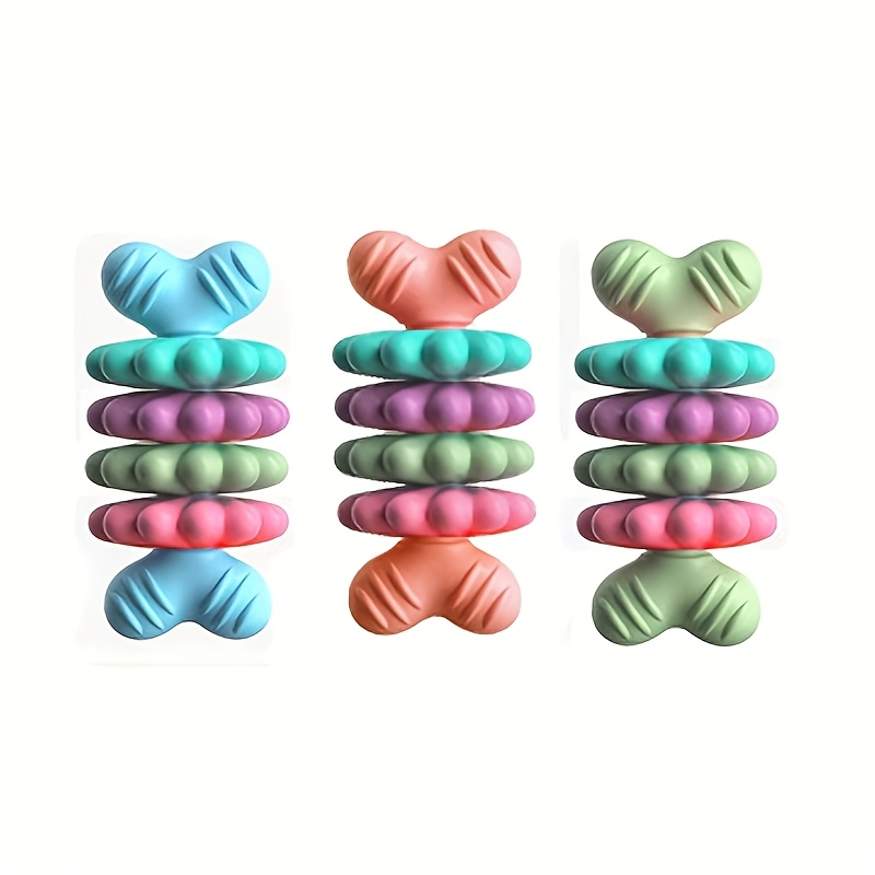 TEMU Dog Chew Toy, Multi-colored Petal Chew And Teething Toy, 1 Random Color, Effectively Cleans Teeth During Play, Random Color