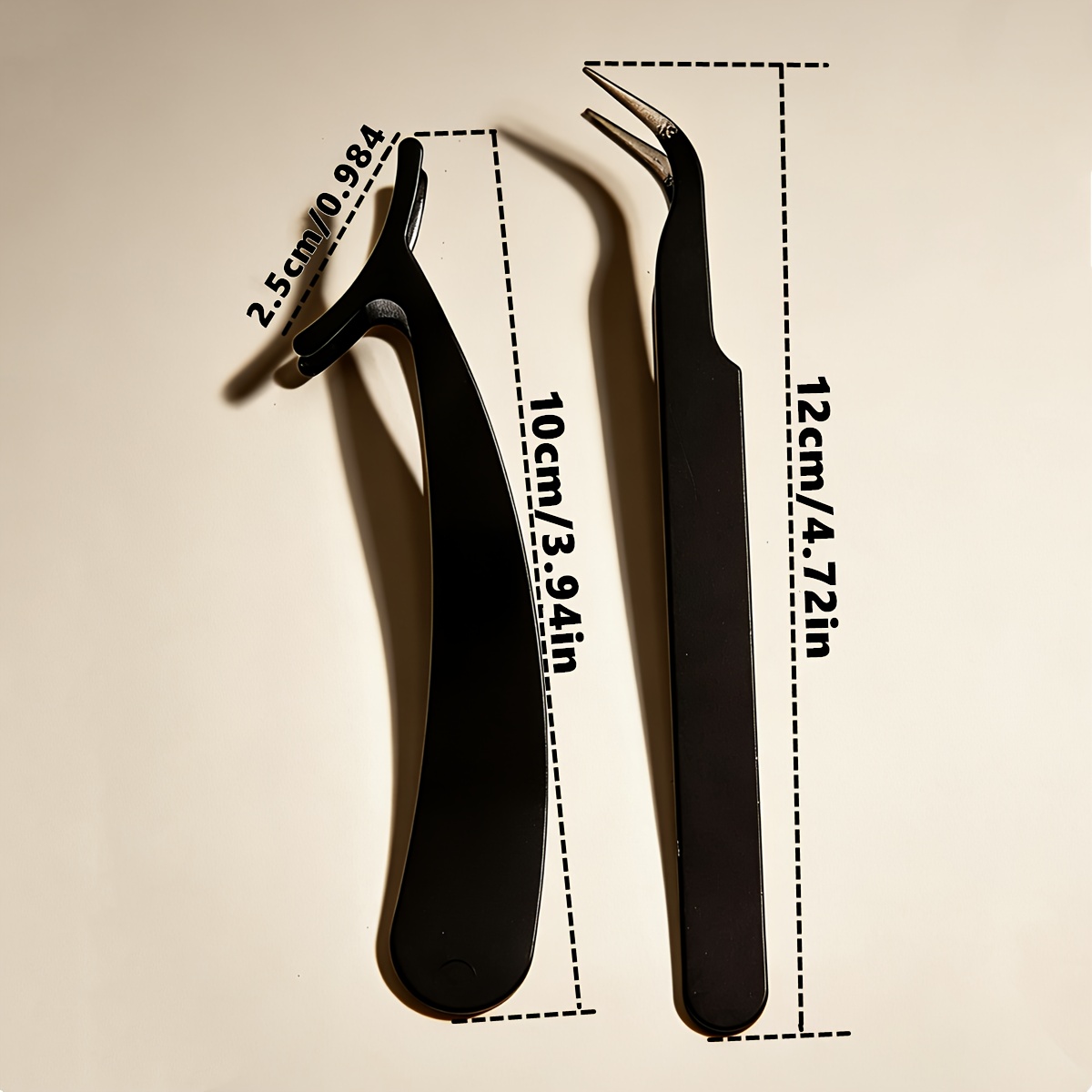 Set of 2 Multifunctional Tweezers for Hair Removal