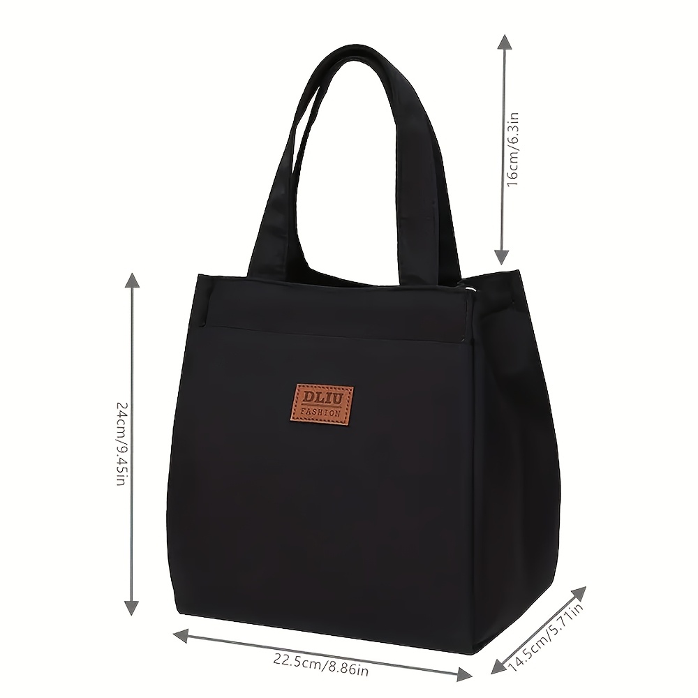 TEMU Lunch Cooler Bag Simple And Lunch Bag Insulated For Thermal Lunch Tote Bag