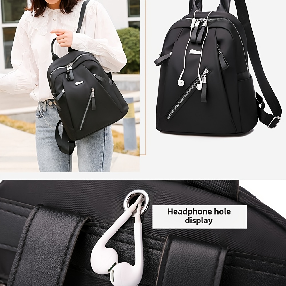 lightweight large capacity anti theft backpack stylish - Temu