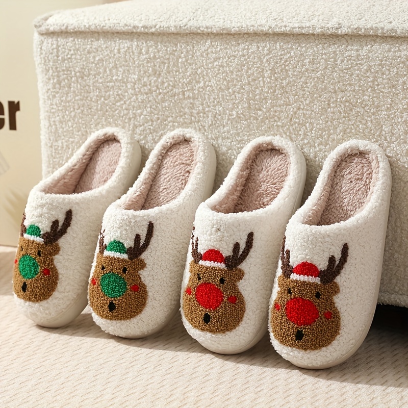 

[customer ] Christmas Slippers For - , Tpr , For