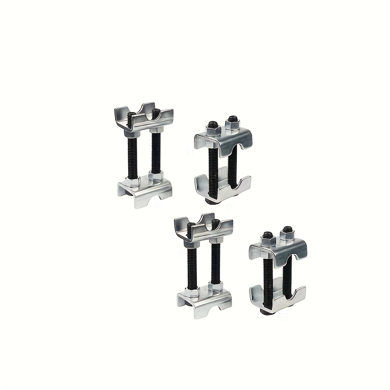 TEMU Adjustable Spring Spacer, Expands Or Compresses Coil Springs, 4pcs Mini Coil Spring Compressor For Shocks