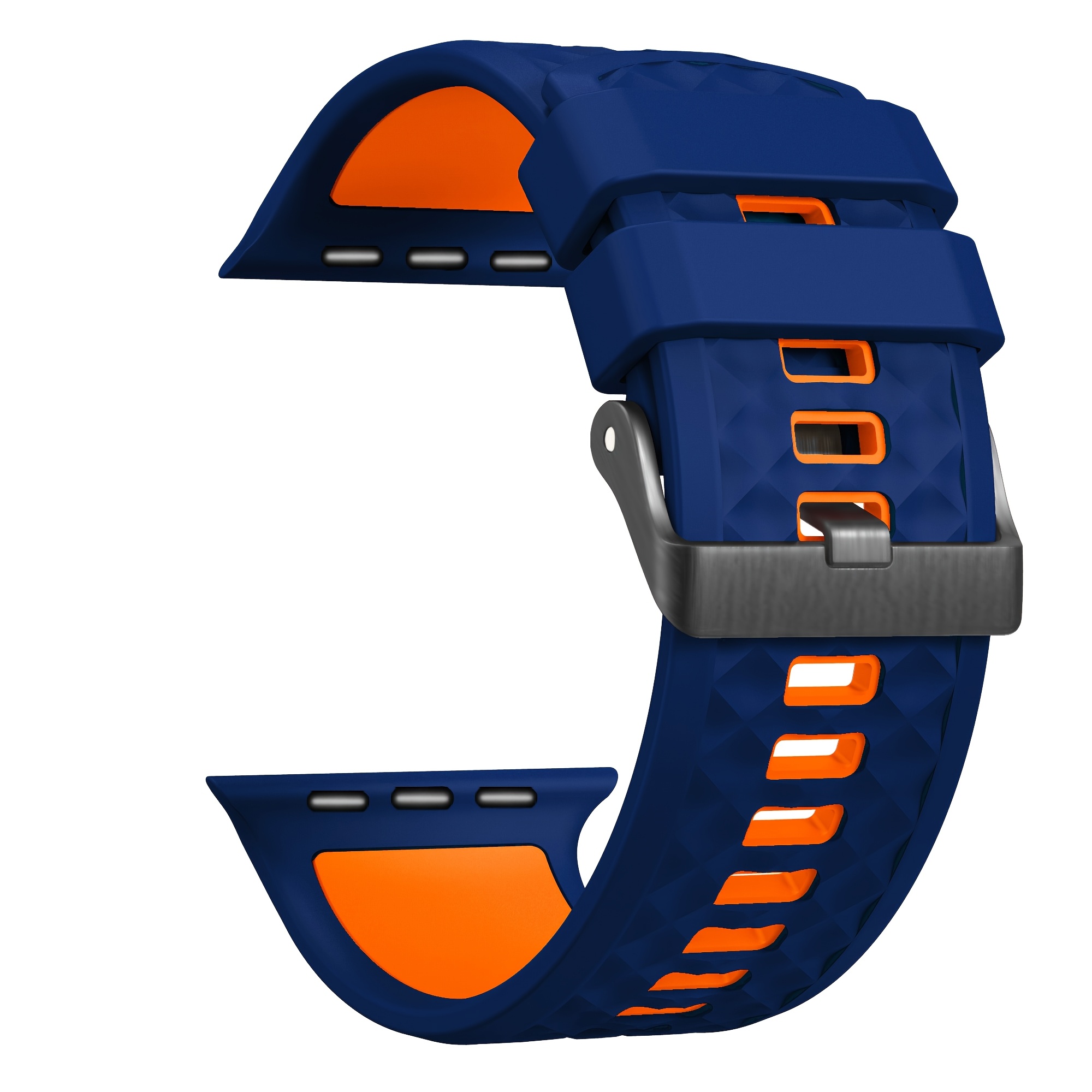 E-shop Silikon Sportarmband für Apple Watch Series 10, 9, 8, 7, 6, 5, SE, kompatibel mit 46mm, 45mm, 44mm, 42mm und Ultra 2 49mm Modellen.