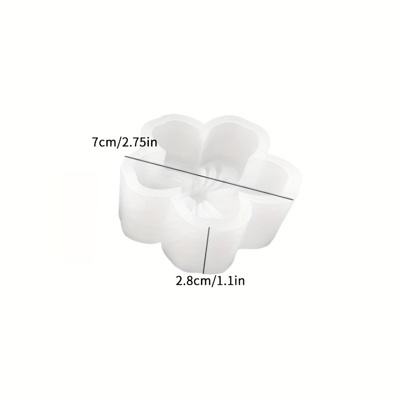 TEMU 1pc Sakura Cherry Mold - Floral Casting Mold For Epoxy, Candle, Plaster, Gypsum, Soap, Resin - , , Reusable Silicone - Diy Crafts, Home Decor,