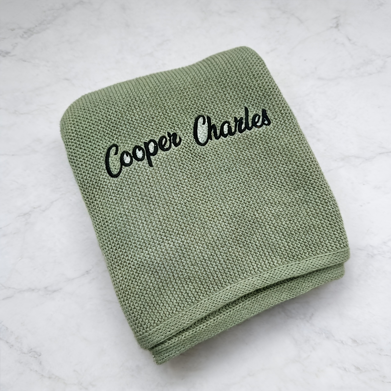 Custom Embroidered Blanket, Soft and Durable, Machine Washable