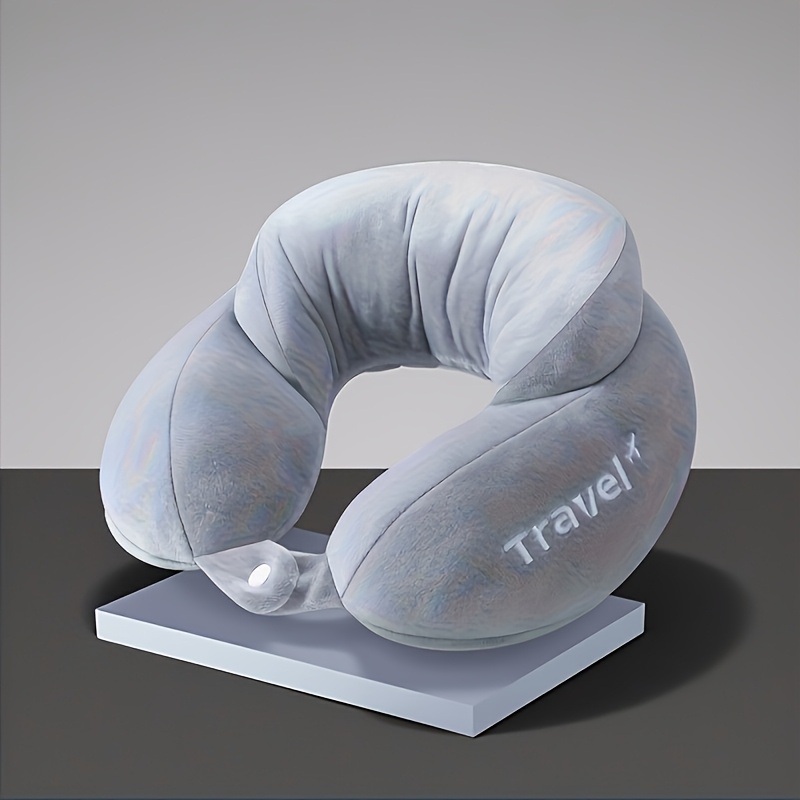 TEMU U-shaped Pillow, Travel Pillow, Neck Pillow, Cervical Pillow, Memory Foam, Airplane U-shaped Pillow, Car Special Pillow, Portable Travel Pillow,