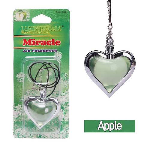 22ml aromatherapy car air freshener pendant heart shaped multi fragrance long lasting scent for car closets and bathrooms