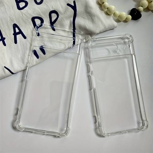 phone case for google pixel series pixel 9a 4 4a 4a 5g 4 xl 5 5a 5g 6 6a 6 pro 7 7a 7 pro 8 8a 8 pro 9 9 pro 9 pro xl transparent phone case 4 sides shockproof protective