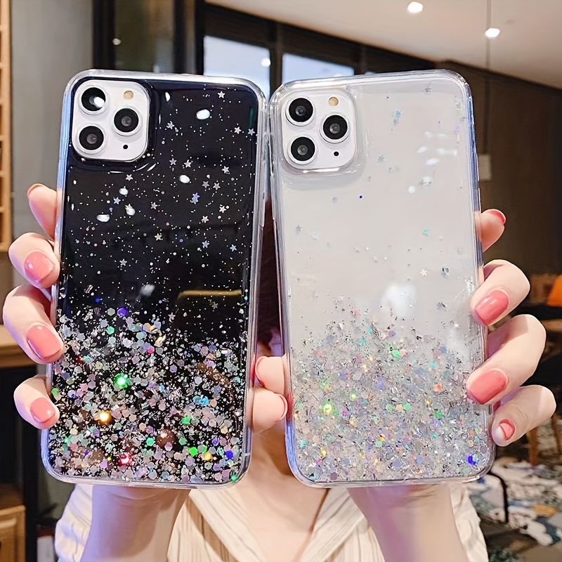 

Sequins Flashing Phone Case, Suitable For Samsung S24ultra S23ultra S24+ S23+ S24 S23 Protective Case, Diy Flashing New, Women's, Anti-wear, Shockproof