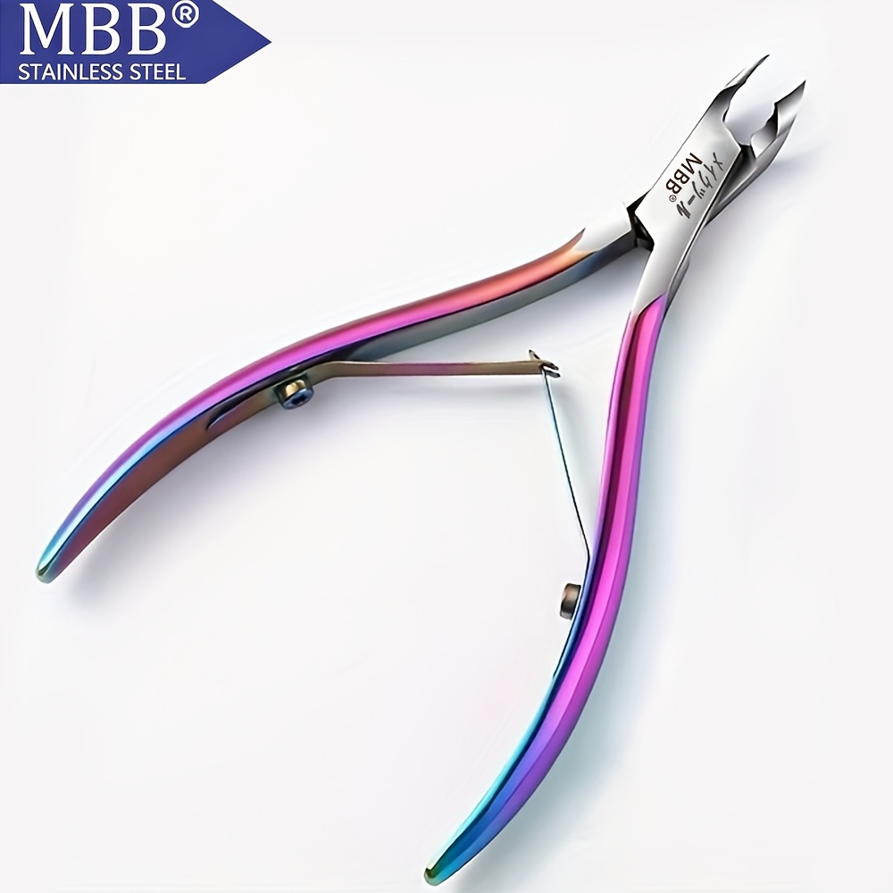 Image of Cuticle Trimmer And , Professional Stainless Steel Cuticle Remover, Pedicure And Manicure Tool For Fingernails And Toenails