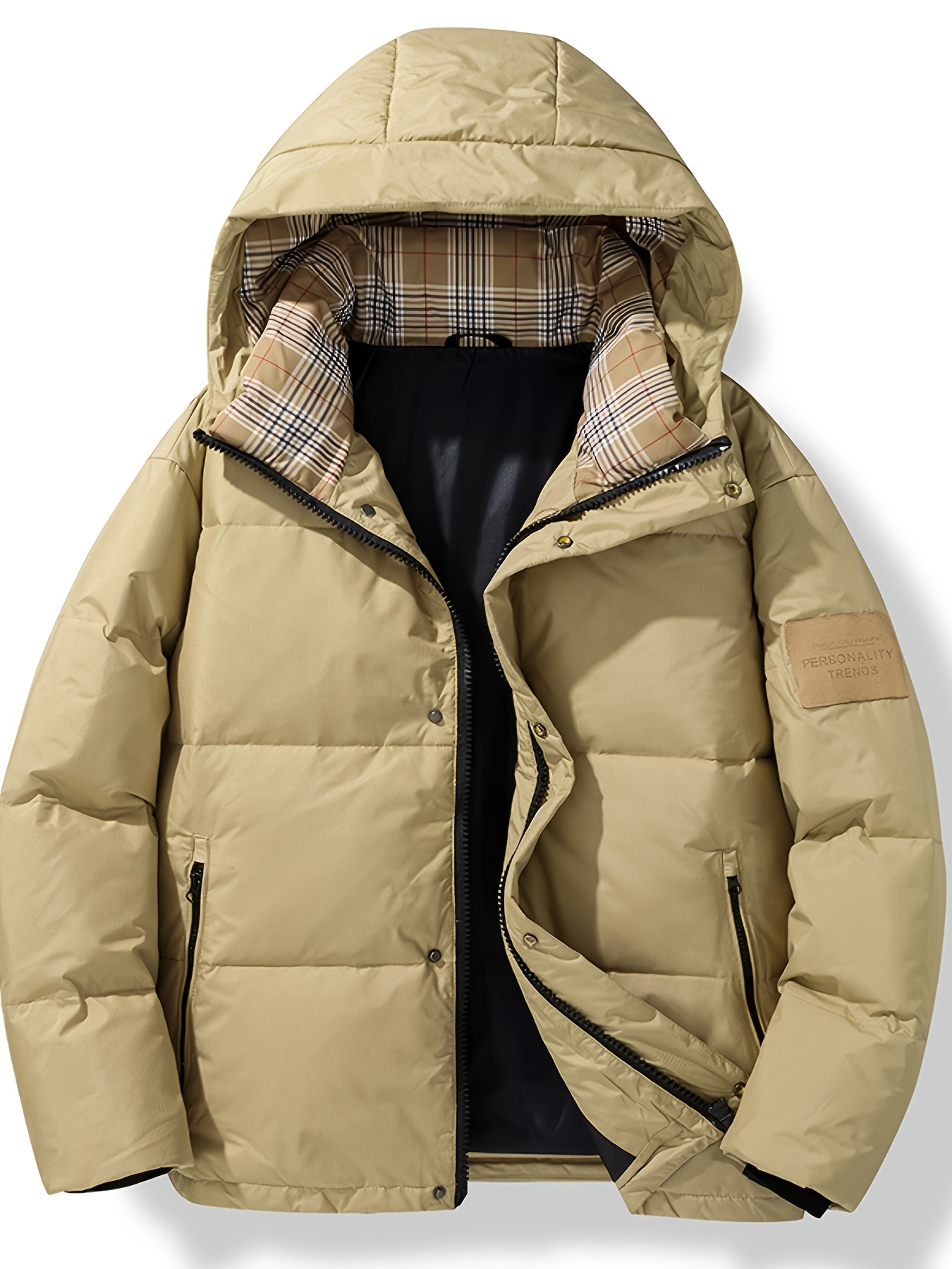 Men's Stylish Hooded Down Jacket for Winter