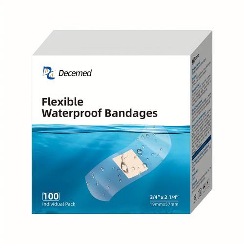 flexible bandages wound aid kit for cuts scrapes ideal for home car travel camping and outdoor emergencies 100pcs