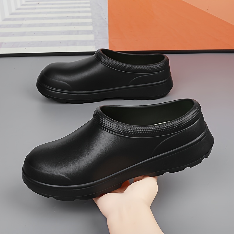 TEMU Male And Female Chef's Shoes Restaurant Shoes Anti Slip And Oil Resistant Kitchen Shoes Work Shoes