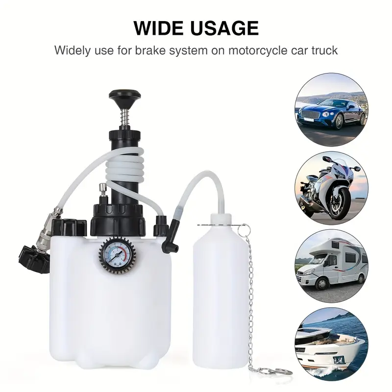 3L Brake Fluid Bleeding Kit for Most European Master Cylinders,Brake 3L Brake Fluid Bleeding Kit for Most European Master Cylinders,Brake