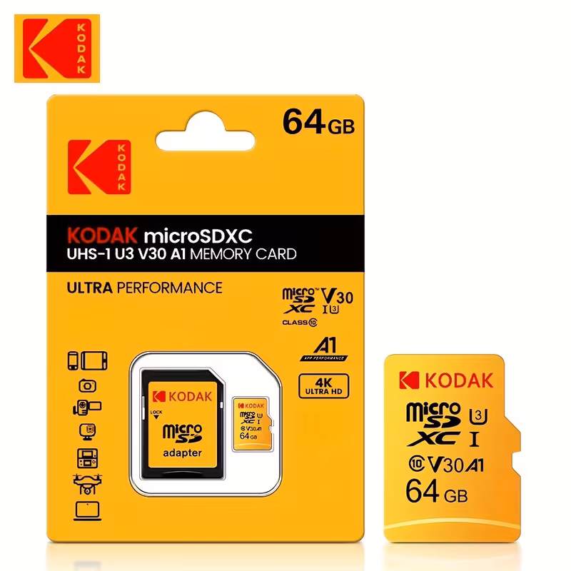 MicroSD memory card usage examples