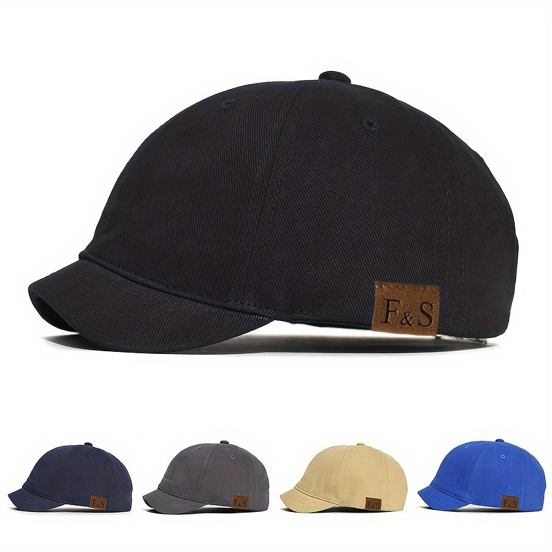 

Stylish And Versatile Baseball Cap With Short Brim For Sun Protection And Shade