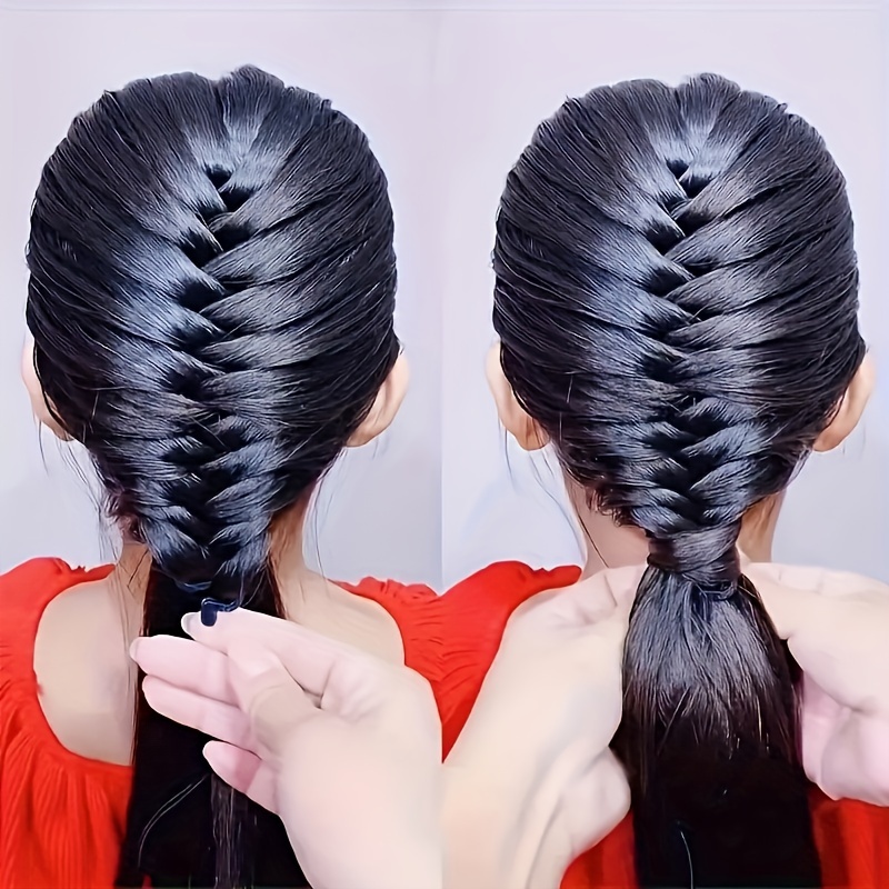 3pcs Fish Bone Braiding Hair Styling Tool Set