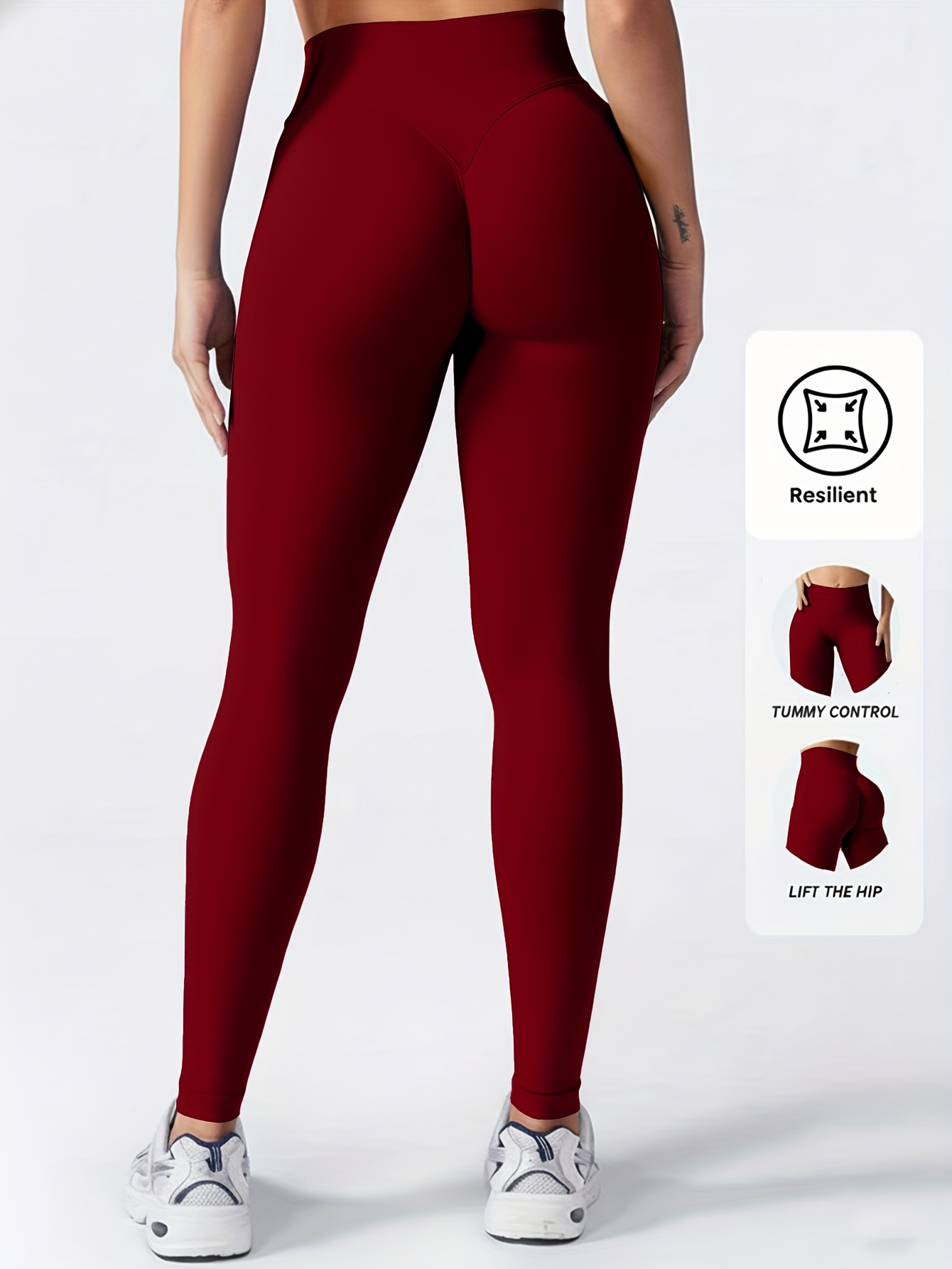Vrouwen Hoge Taille Yoga Broek Buik Controle Workout Legging Gerimpelde Billen Lifting Sport Legging Anti Cellulite Getextureerde Booty Tights kopen vanaf een prijs van 17