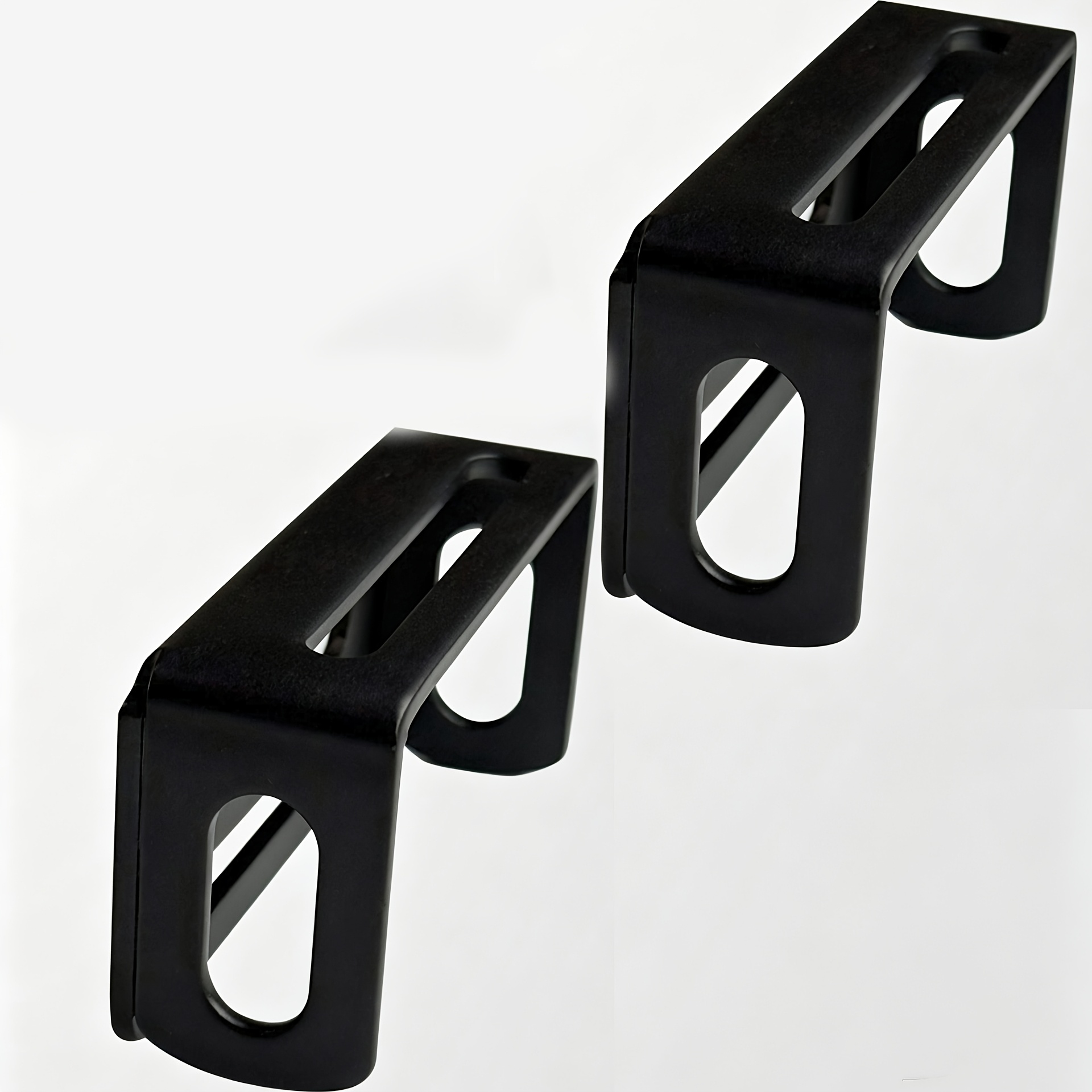 TEMU Lot de 2 supports de phare antibrouillard pour voiture, support de bande lumineuse pour l'installation de la calandre, accessoires de support de