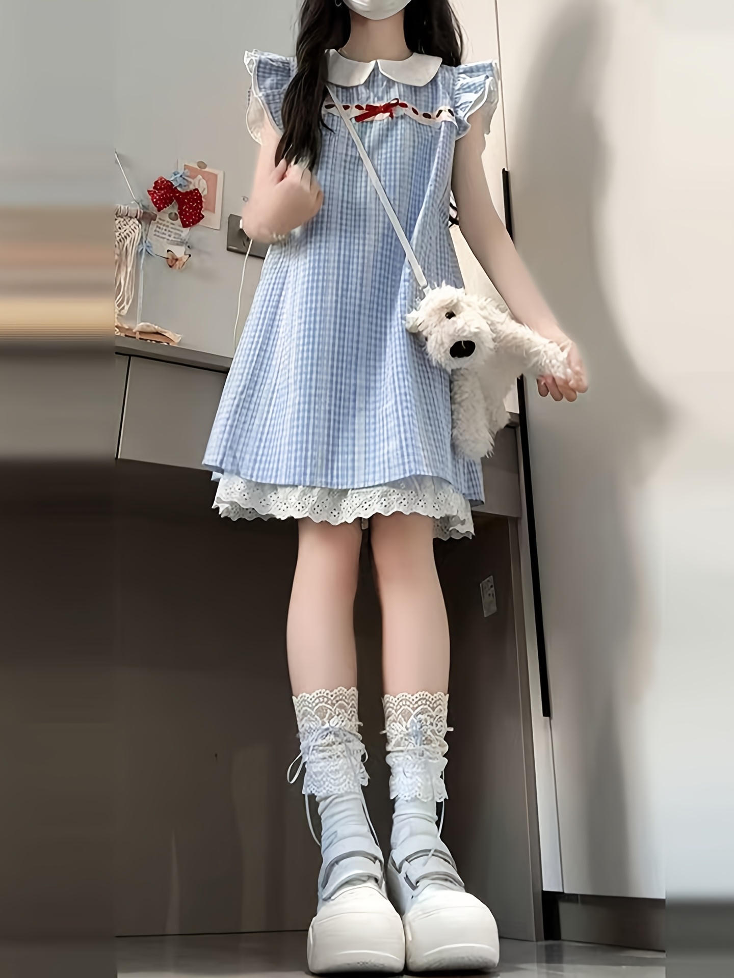 peppermayo denim dress Rosalia Denim Mini Dress