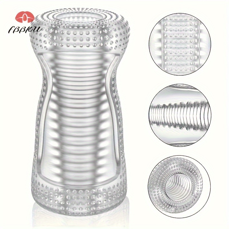 1pc Male Masturbator Cup Sex Toys For Men Blowjob Stroker Sleeve Stimulator For Man Masturbation Portable Pocket Pussy For Penis Stimulation