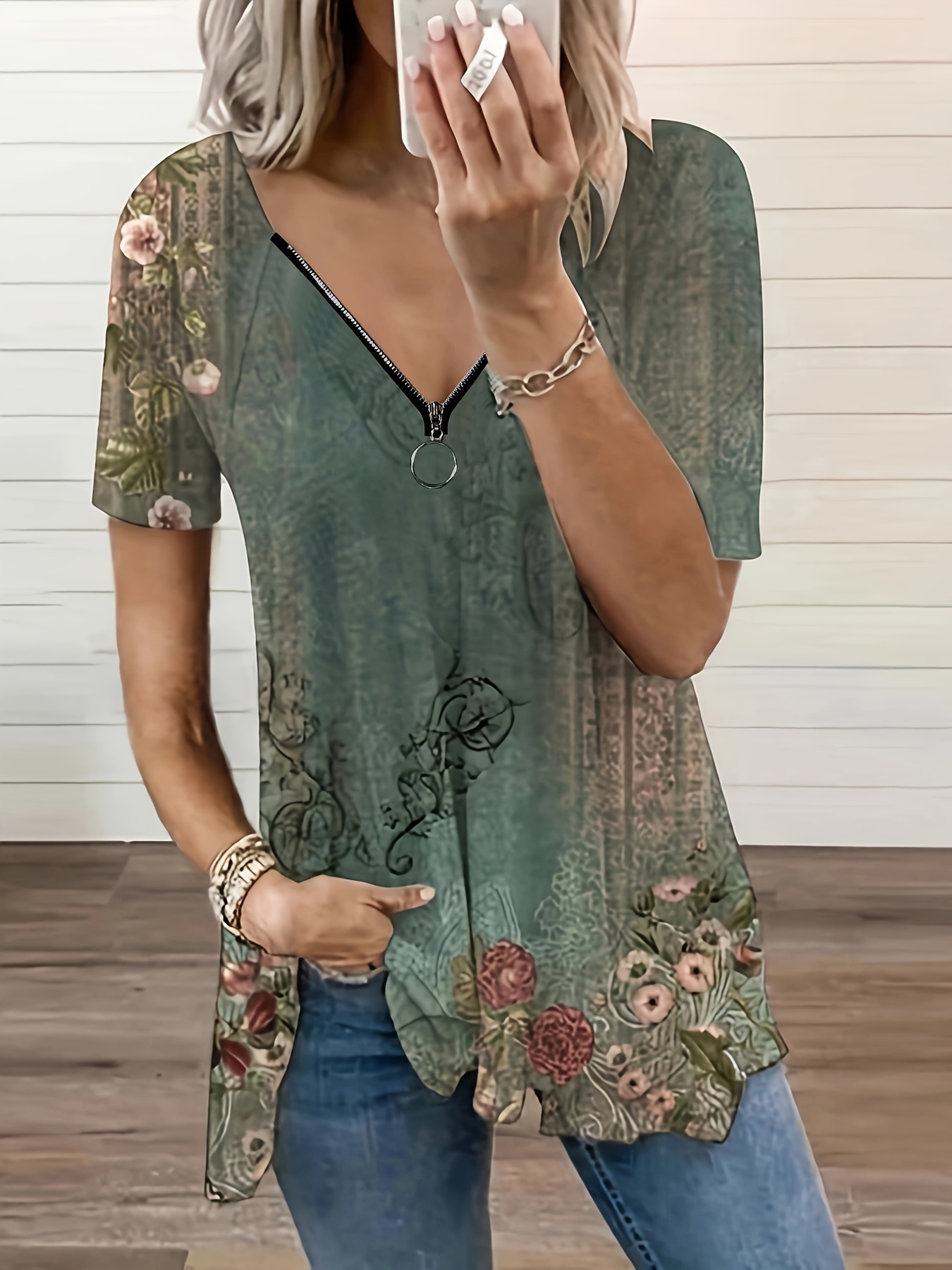 Shirt T Summer Short Sleeve,2 Dollars Womens,Clearance Under 5,Sale Womens  Today,Deal Day, Deals of The Day,Best Clearance Deals Today at  Women's  Clothing store