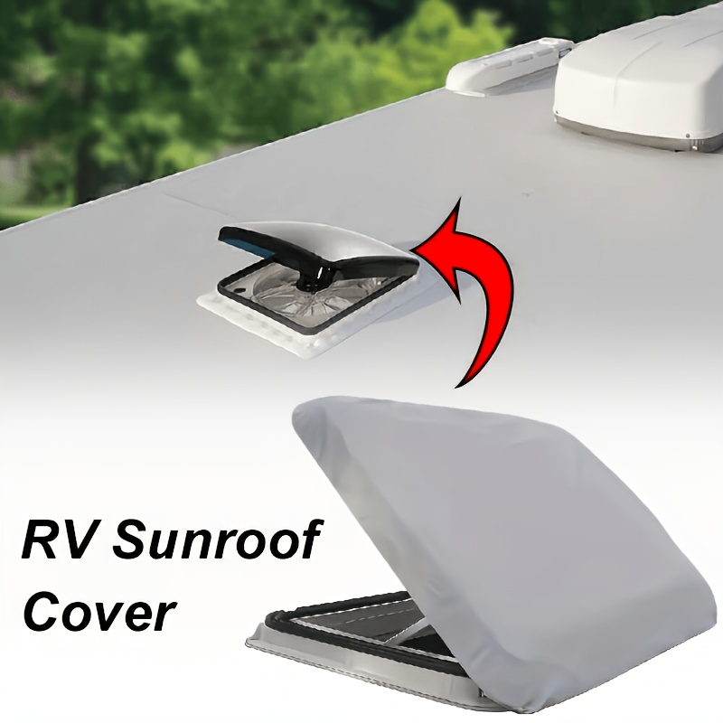Image of 1pc Rv Skylight Sunshade Cover, Suitable For Motorhome Skylight Ventilation And Sun Protection