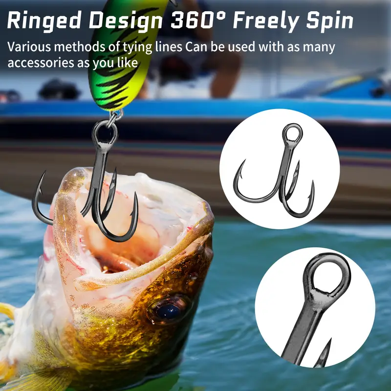 barbed hooks for pike fishing LOUYENOUS 5PCS Baits Lures Fishing Spoons with Spoon-Shaped Fishing Lure Chrome Casting Spoon Trout Bass Crappie Walleye/743 : Sports & Outdoors Octopus Baitholder Fishing Hooks Sharp