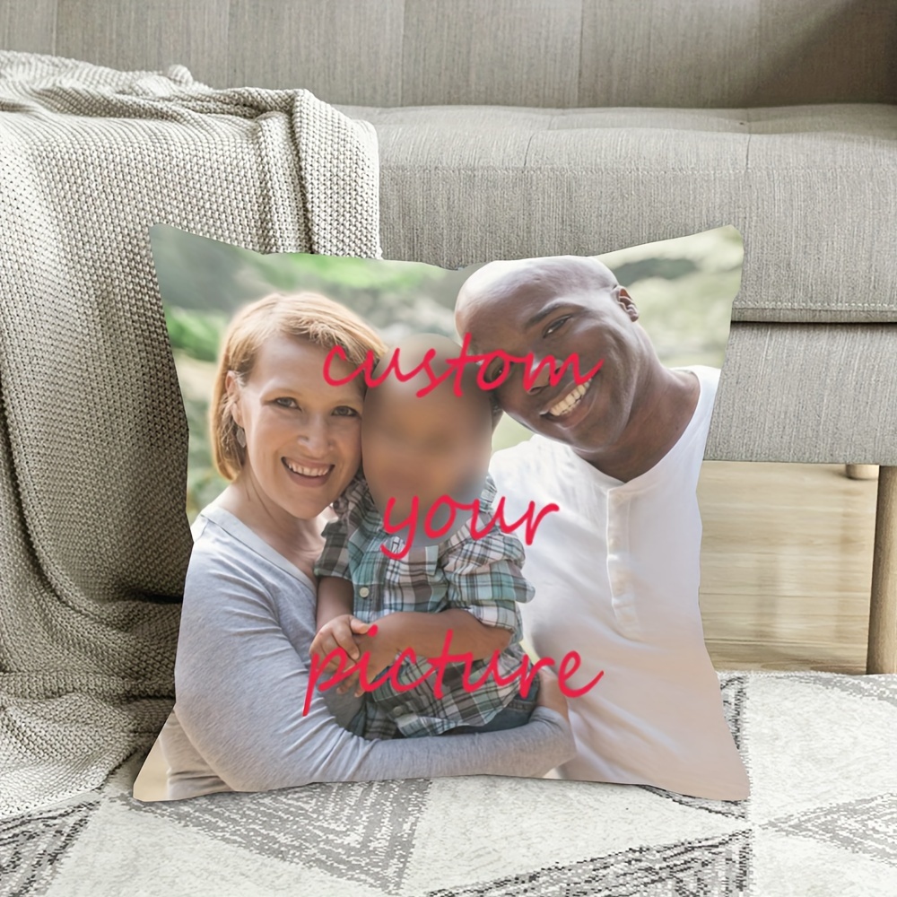 personalized throw pillow cover