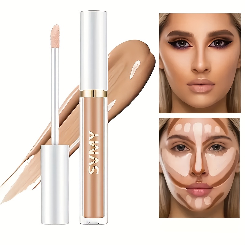 contour liquid concealer nose shadow contour cream long lasting   pores spots matte highlight stick   concealer Product details 0