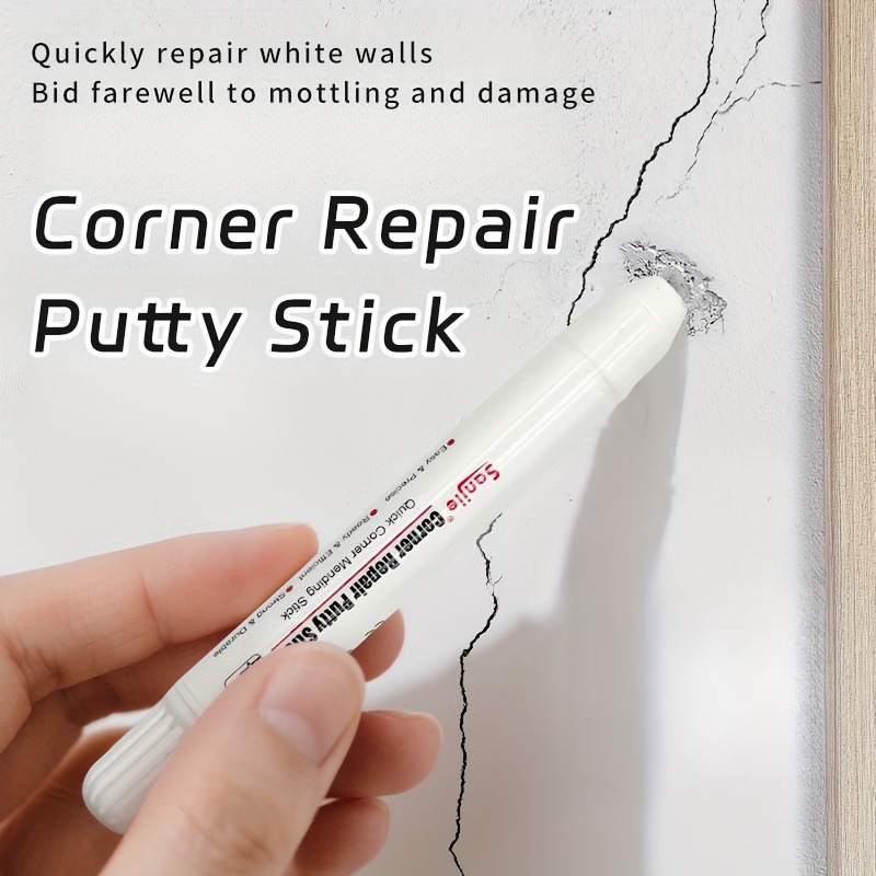 functional repair pen household wall repair putty diy quick scratch repair for fixing wall   surface   preventing nail holes renovating and repairing exterior   maintenance   smooth    