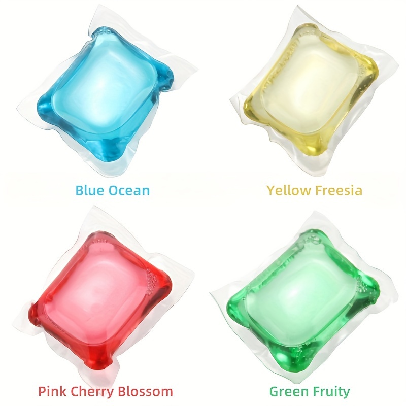 a box of laundry pods with   floral scents large   offering 8 times cleaning power for deep cleaning color protection and   suitable for home   and travel use details 12