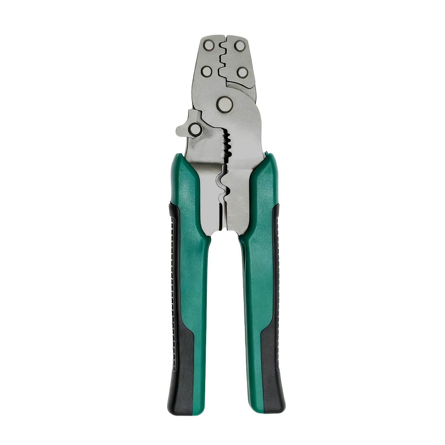 TEMU 1pc Wire Crimper Tool With Stripper Cutter, Crimping Pliers For Open Terminals And Heat Shrink Connectors, Crimping For 26 Awg, Stripping For