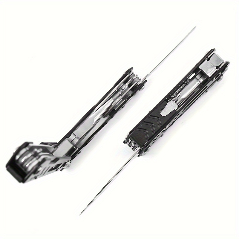 14 In 1 Portable Multitool Stainless Steel Pliers Knife Screw 
