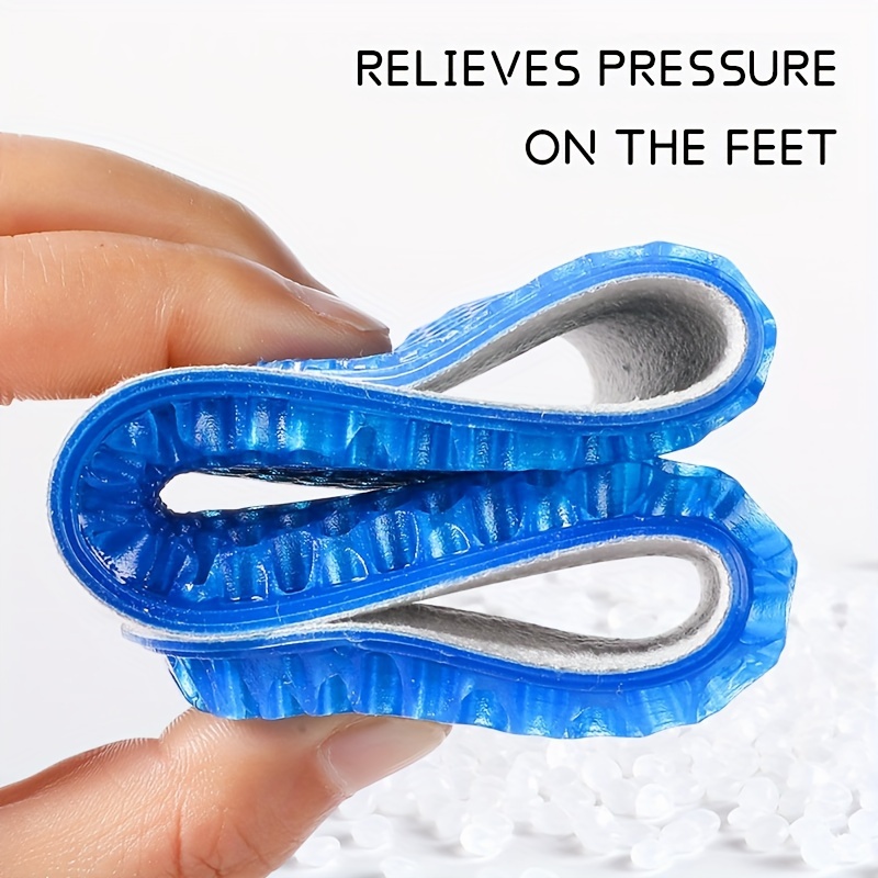 silicone honeycomb insoles feel comfortable to   ultra soft massage shock absorption anti heel pain bone stinging pain and dont get   after standing for a long time